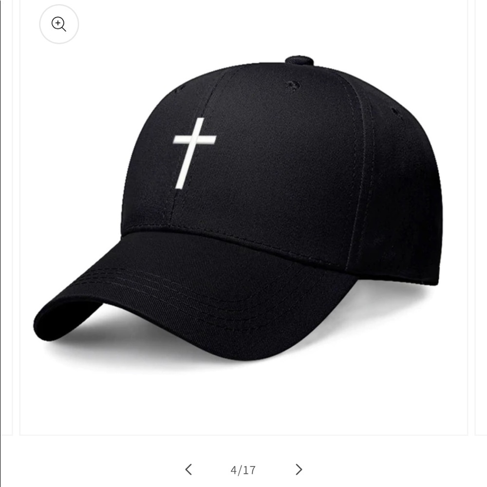 Hat with cross